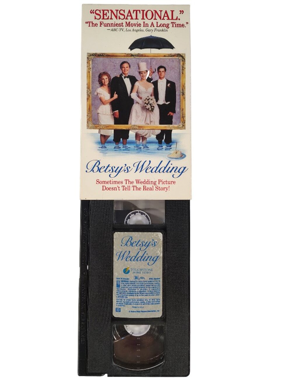 (1990) Betsy's Wedding Rated R Comedy/Romance VHS Cassette Tape